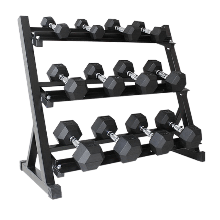 Dumbbells Rack Hexagon (3-Tier) - DirectHomeGym
