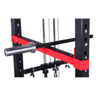 Full Power Rack with Lats Cable Machine and Options - DirectHomeGym