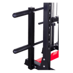 Full Power Rack with Lats Cable Machine and Options - DirectHomeGym