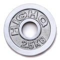 Chrome Cast Weight Plates (2.5KG - 20KG) - Olympic Size - DirectHomeGym