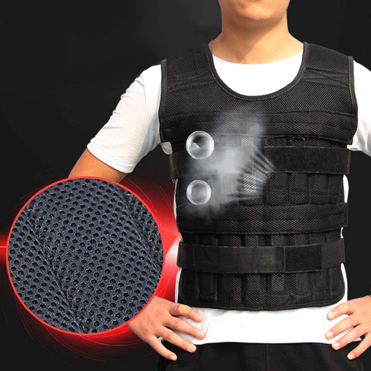Mesh Weighted Vest - 25KG