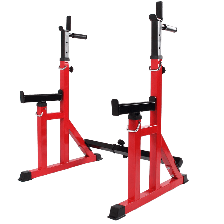 Squat Bench Dip Adjustable Spotter Rack - DirectHomeGym