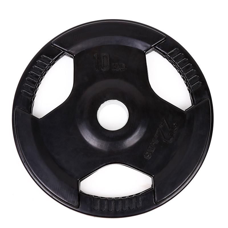 Tri-grip Rubber Coated Weight Plates (1.25KG to 25KG) - Olympic Size - DirectHomeGym
