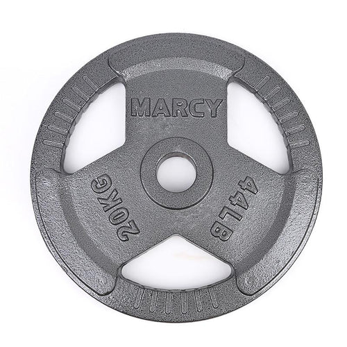 Tri-grip Cast Iron Weight Plates (1.25KG - 20KG) - Olympic Size - DirectHomeGym