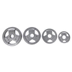 Tri-grip Cast Iron Weight Plates (1.25KG - 20KG) - Olympic Size - DirectHomeGym