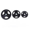 Tri-grip Rubber Coated Weight Plates (2.5KG to 20KG) - Standard Size - DirectHomeGym