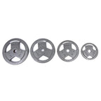 Tri-grip Cast Iron Weight Plates (1.25KG - 20KG) - Standard Size - DirectHomeGym