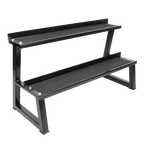 Kettlebells Storage Shelf Rack (2 Tier) - DirectHomeGym