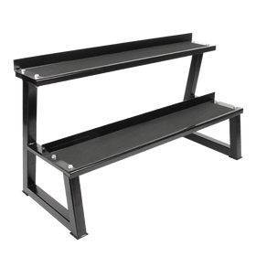 Kettlebells Storage Shelf Rack (2 Tier) - DirectHomeGym