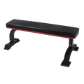 Flat Bench Black with 7cm Cushion - DirectHomeGym