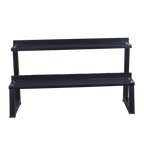 Kettlebells Storage Shelf Rack (2 Tier) - DirectHomeGym
