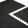 Interlocking Rubber Mat (15mm or 20mm) 52.5cm x 52.5cm - DirectHomeGym