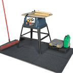Interlocking Rubber Mat (15mm or 20mm) 52.5cm x 52.5cm - DirectHomeGym