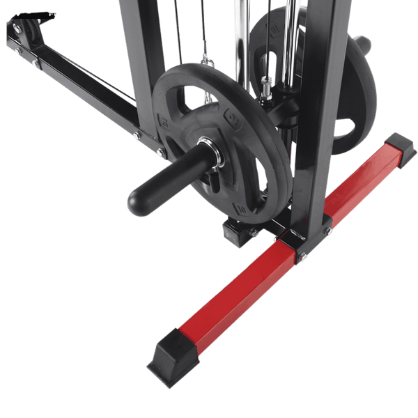 Lats Pull down and Row Machine with Seat - DirectHomeGym