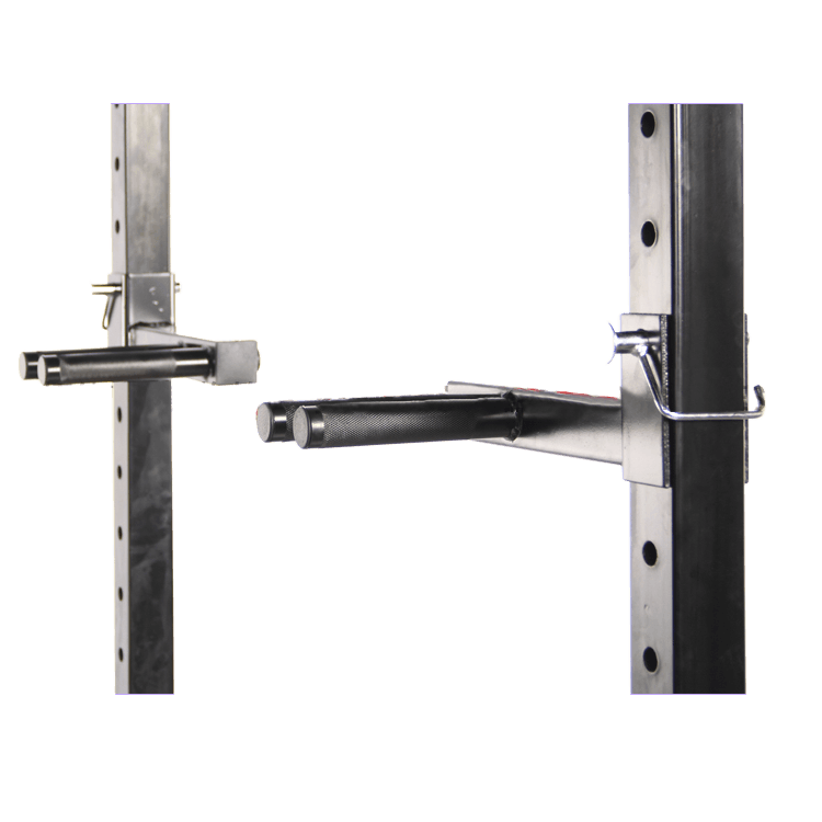 Half Rack with Lats Pull down and Row Machine - DirectHomeGym