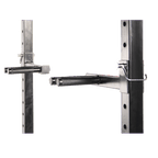 Half Rack with Lats Pull down and Row Machine - DirectHomeGym