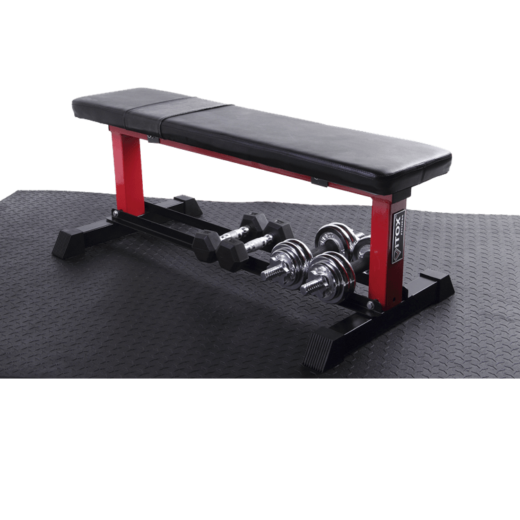 High Quality Rubber Floor Mat 1.2m x 1.8m (Pre-cut) - DirectHomeGym